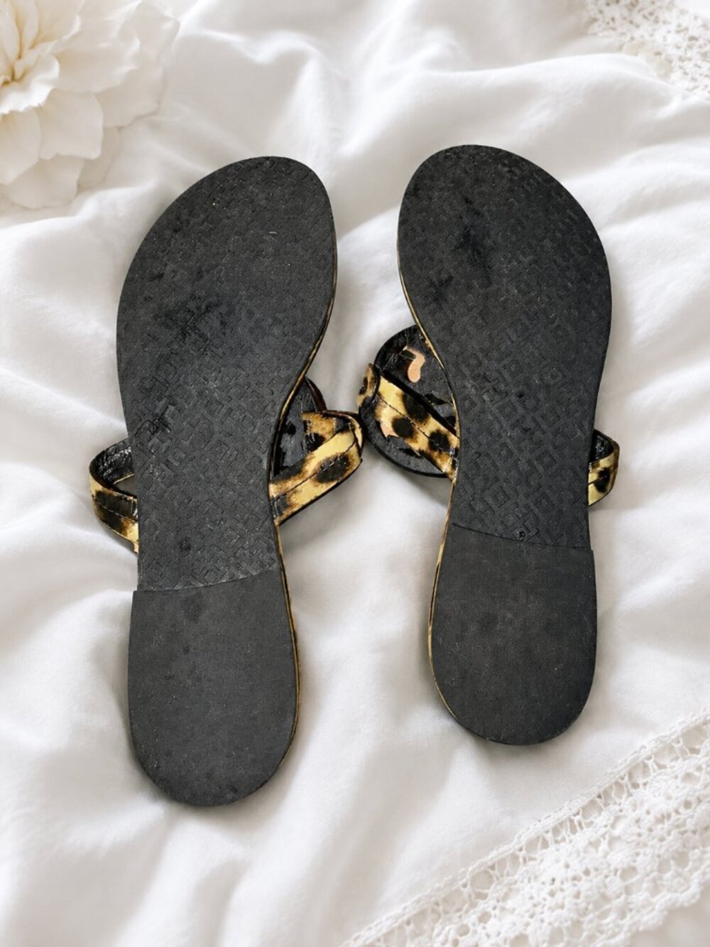Tory Burch Leopard Print Miller Sandals - Picture 7 of 8